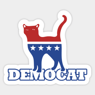 Democat Sticker